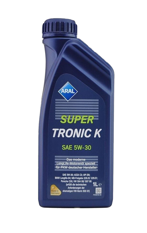 Моторное масло Aral SuperTronic K 5W-30, 1л